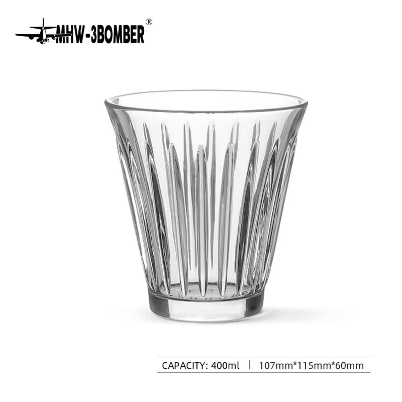 MHW-3BOMBER Wright Cup Coffee Glass Anti-Scald Несколько емкостей Инструменты бариста Аксессуары Латте Капучино Эспрессо