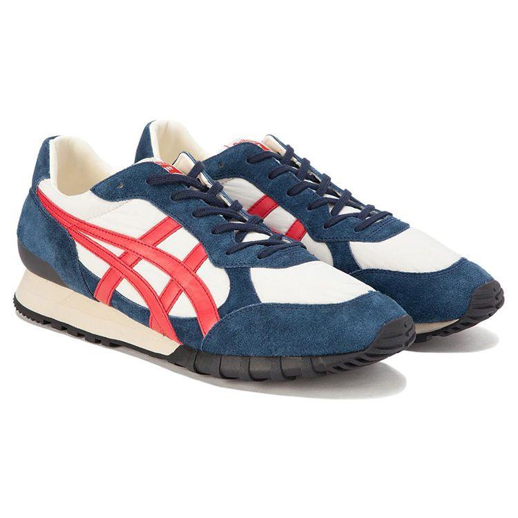 ONITSUKA TIGER Colorado Eighty-Five NM Peacoat Classic Red Unisex Sneakers Blue White 1183B445-100