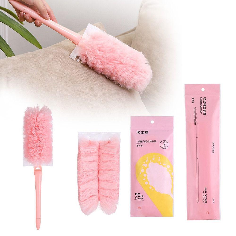 Складная пылевая щетка Регулируемый бытовой артефакт для уборки Портативная перьевая щетка