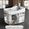 Automatic Pet Dog Cat Water Dispenser Fountain Pet Dog Cat Water Loop Mute Pump Smart Pet Bowl 1.5L