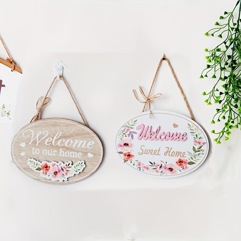 1Set (50Pcs) Rustic Oval Hanging Sign - Blank for DIY Personalization, Ideal for Home & Event Decor