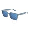 Blue Logo Square Men S SunglaSSeS gg1540S 003 55