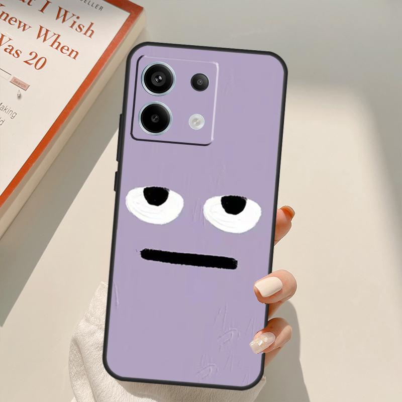 Забавный Выражение Чехол Для Xiaomi Redmi Note 14 10 11 12 13 15 Pro Plus Чехол Для Redmi 15 14C 10C 12C 13C 15C