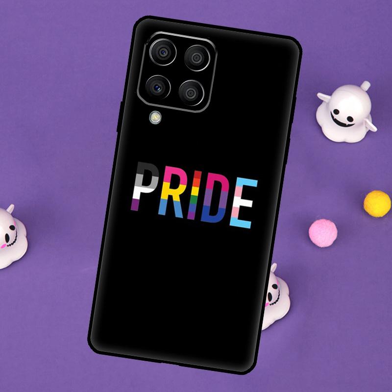 RAINBOW FLAG GAY LESBIAN PRIDE LGBT Cover For Samsung Galaxy M54 M14 M34 M33 M13 M23 M53 M15 M55 M31 M51 M20 M30s M32 M52 Case