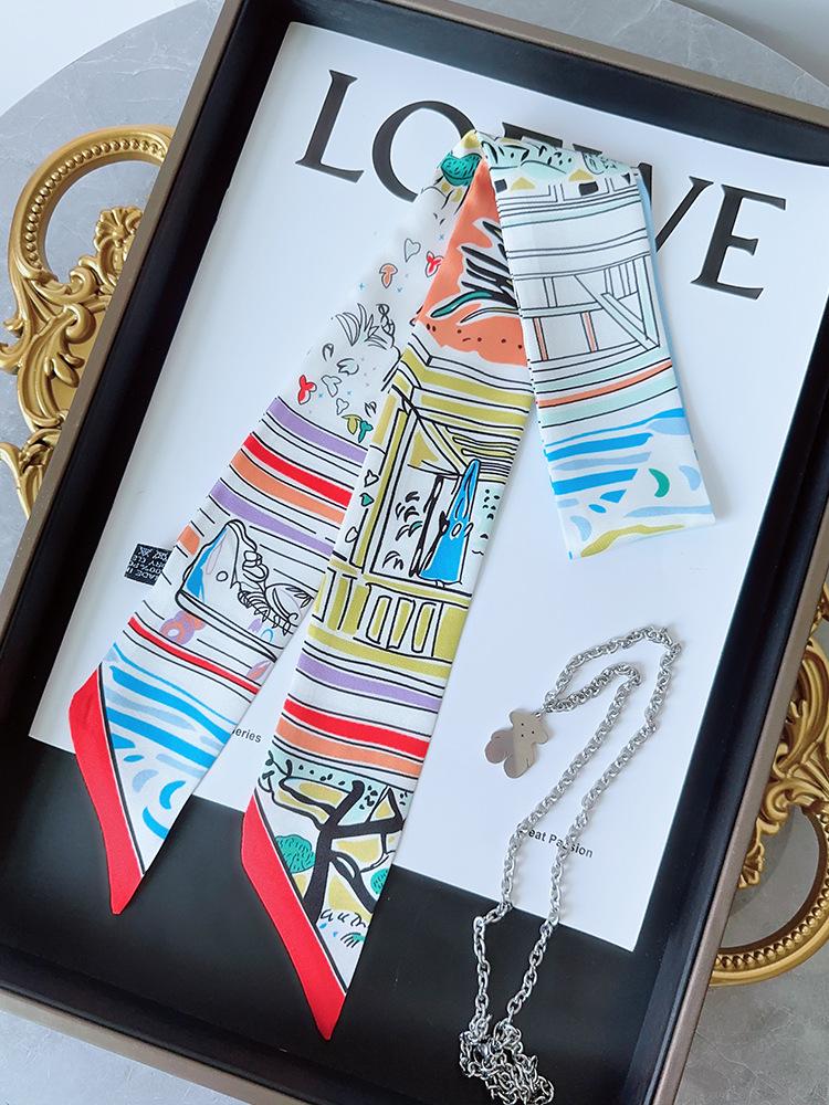 Ленточный декор для ручки сумки-тоут