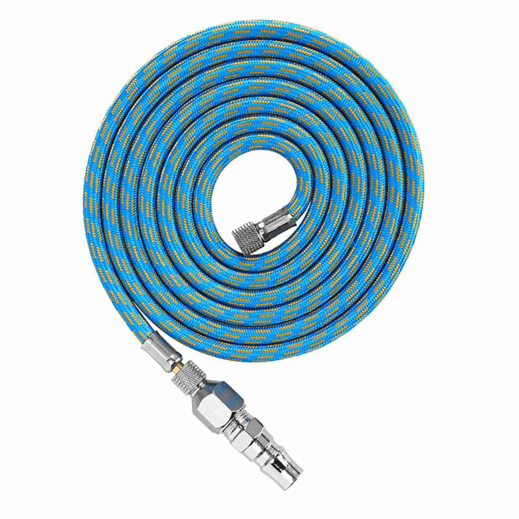 Braided Airbrush Air Hose Adapter Kit Airhose for Spray Gun Air Compressor