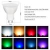 220 В Tuya Smart GU10 светодиодные лампочки Wi-Fi/Bluetooth Smart Life App диммируемый RGB-прожектор для гостиной, потолочный декор