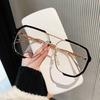 Oversized Sunglasses Women  New Unique One Piece Fashion Sunglasses For Men Uv400 Punk Glasses Trending Female Eyewear Uv400