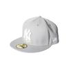 [NEW ERA] КЕПКА 11591125 59FIFTY New York Yankees MLB Classics СЕРЫЙ И БЕЛЫЙ Размер бренда: 7 1/8 Японский размер: 56,8 см [Б/У]