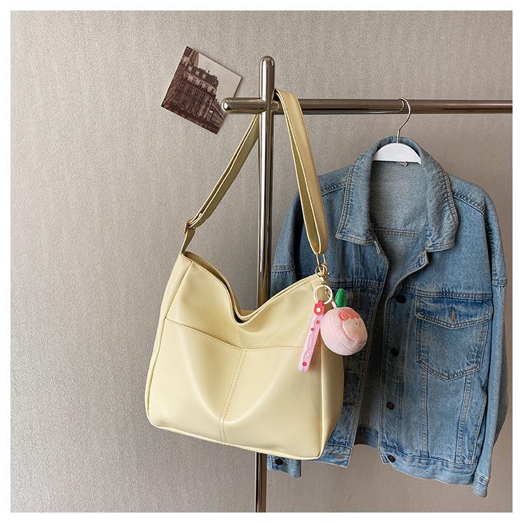 Сумка-тоут большой емкости Premium sense, модная сумка через плечо, популярная простая сумка-мессенджер для женщин 2024 года, женская сумка для поездок на работу