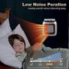 Portable 800W Ceramic Heater with Remote, Timer, LED Display & 2 Heat Settings