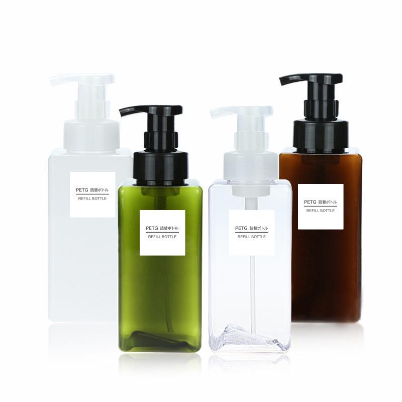 Многоразовый дозатор жидкого мыла с помпой для дома, ванной комнаты, кухни. Контейнер для хранения жидких средств. Бутылочки для геля для душа, шампуня, лосьона.