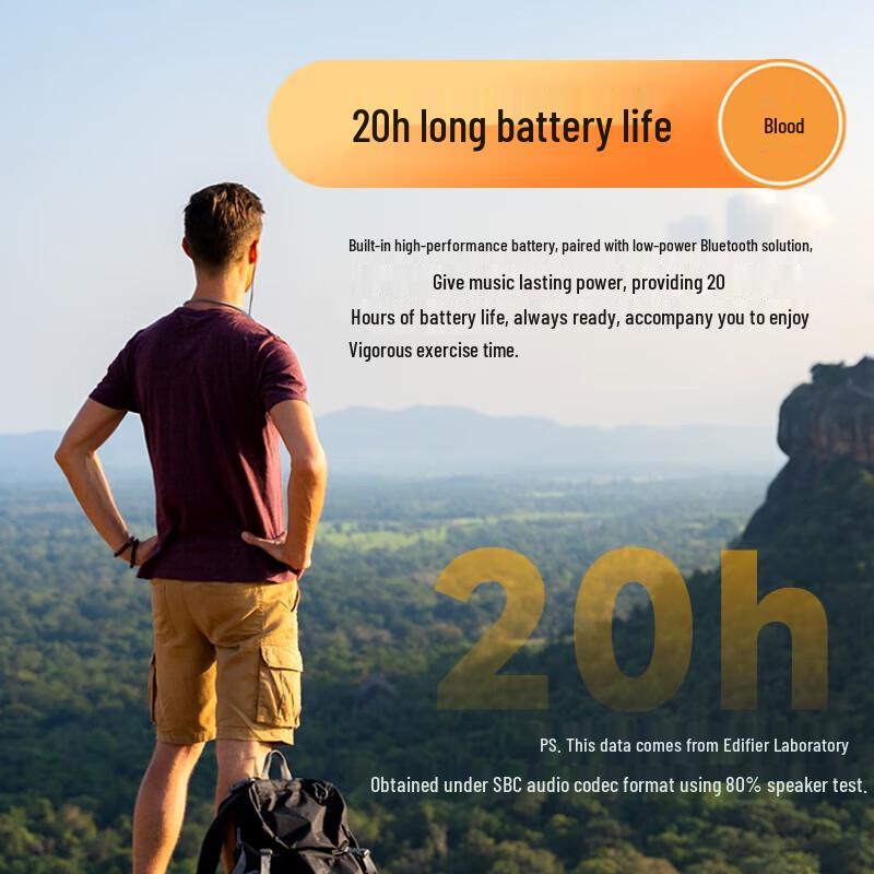 Edifier X200BT Neckband Wireless Sport Bluetooth Earphones