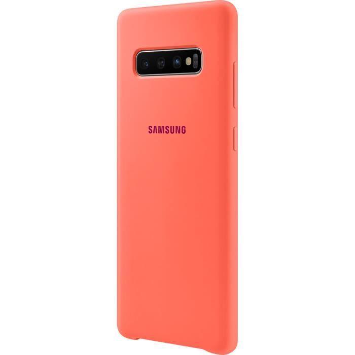 Coque - Samsung - G S10 Plus - Silicone - Ultra fine - Rose