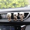 Автомобильный дефлектор Ароматизатор для автомобиля Таблетка для ароматизации автомобиля Украшение для автомобиля Украшение для автомобиля на Хэллоуин Череп Клипса для ароматерапии