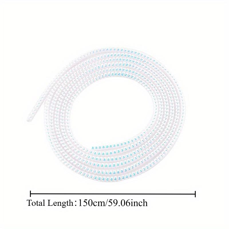 5pcs 1.5M USB Charging Data Line Cable Protector Wire Cord Protection Spring Wrap Cable Winder Organizer Home Desk Accessories