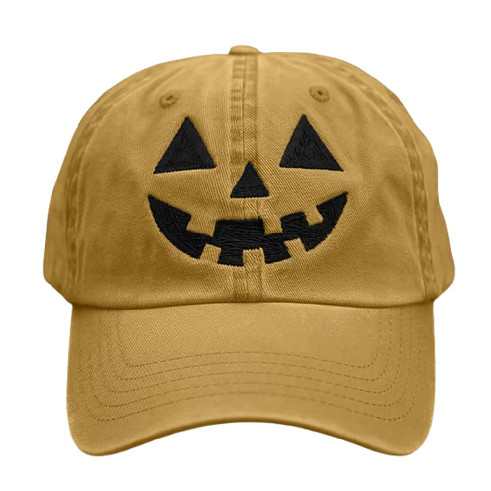 Halloween Hat Baseball Cap Embroidery Halloween Sun Hat Unisex Baseball Hat for Men and Women