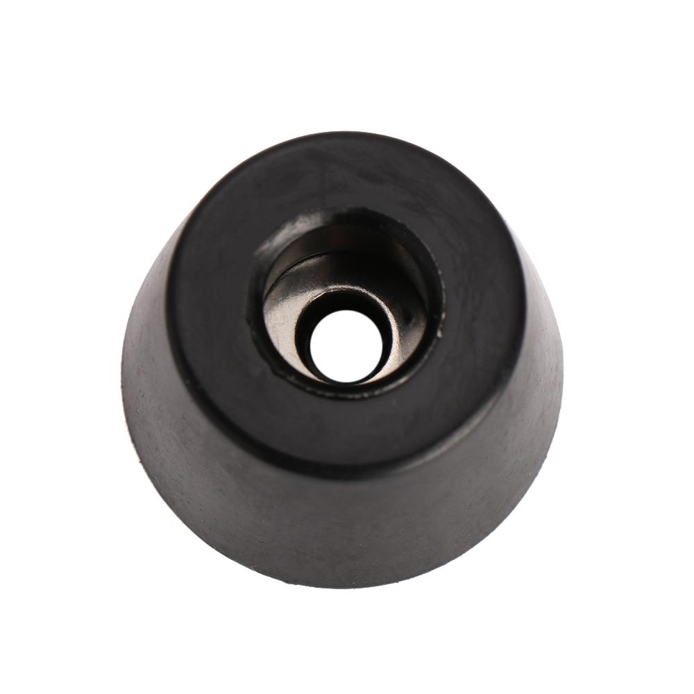 8pcs Instrument  Accessories Cushion Black Tapered Furniture Slip Feet PVC Foot Mat Protective Pad