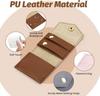 Pu Jewelry Storage Bag Multi-Functional Jewelry Roll Case High-Quality Travel Gift For Earrings Rings Necklaces Women Girls