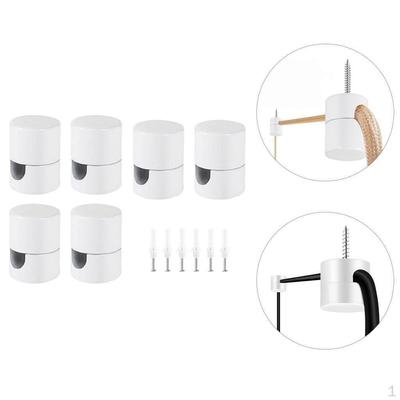 6 штук в упаковке потолочных крючков Swag, крючки для кабелей для подвесных светильников, простая в использовании люстра своими руками