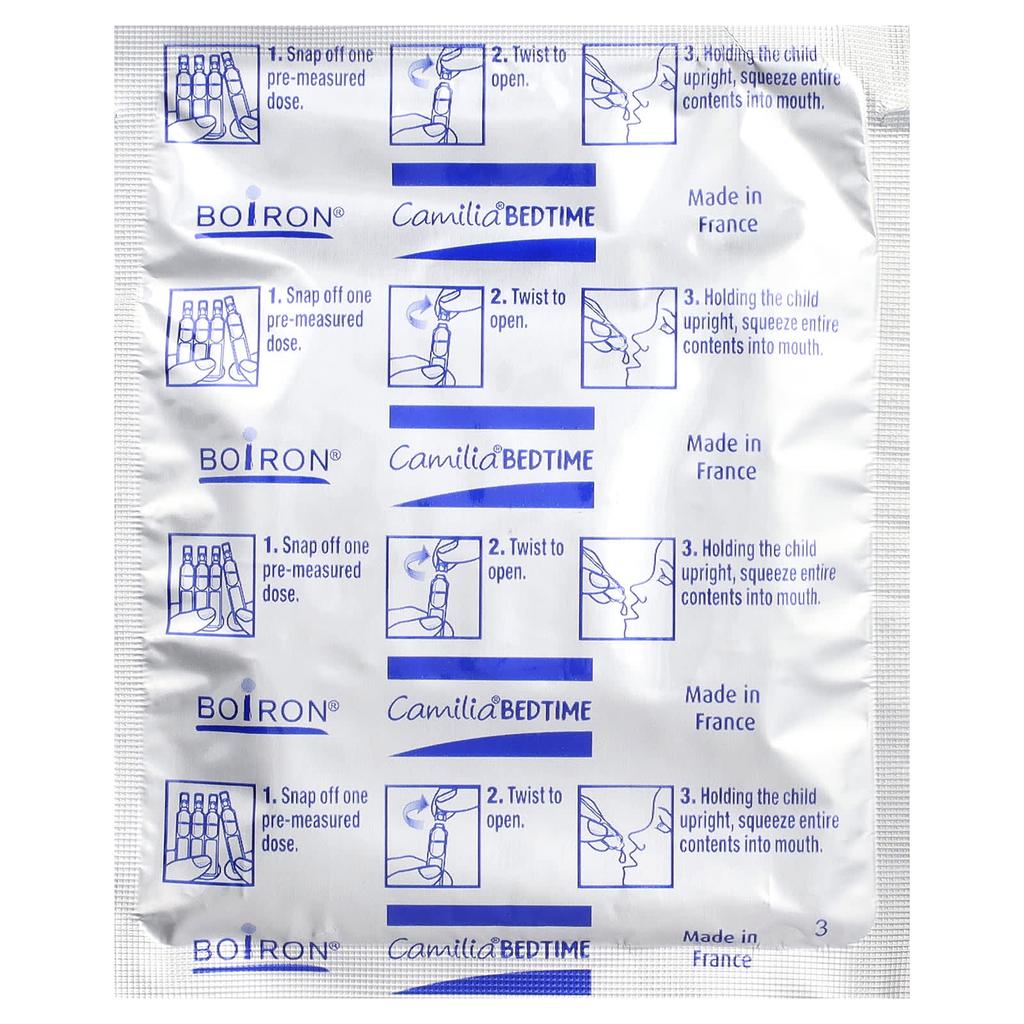 BOIRON Camilia® Bedtime Liquid Dose, 1 Month or More, 30 Doses, 1 Ml (0.034 Fl Oz) Each