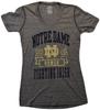 Pro Edge Juniors Notre Dame Fighting Irish 1842 Domer Серая футболка Новая M, XL