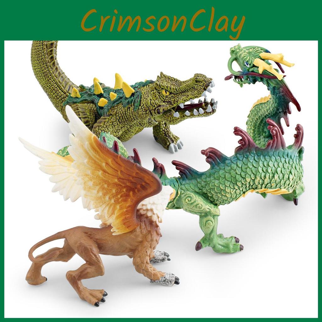 Mythical Creature Model Griffin Swamp Monster Pvc Statue For Fantasy Collectors