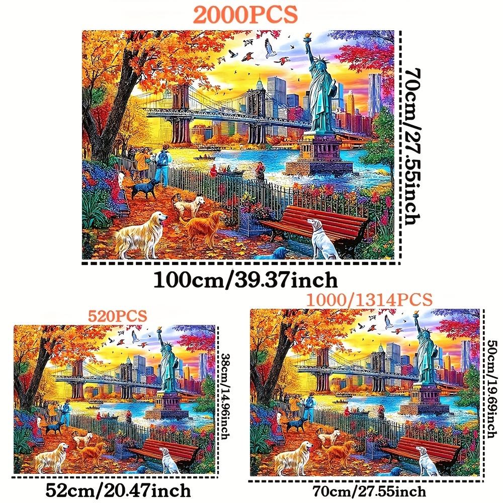 2000/1314/1000//520 шт., Пазлы, Семейное развлечение, Пазл для взрослых, Портативный кубоид, Арт-декор своими руками, Пазлы DIY, высококачественная бумага, w