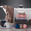 Новые утолщенные полотенца из египетского хлопка, однотонные полотенца для ванной, мягкие, супервпитывающие, удобные, для взрослых, банные полотенца