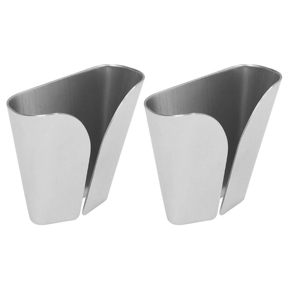 2 PCS Silver Towel Hook Brushed Finish Towel Holder Durable Towel Hook Hanger Over the Door