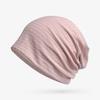 Women's Breathable Thin Cotton Pullover Hat - Spring/Summer Headscarf, Confinement, Sleep, and Outdoor Leisure Cap.
