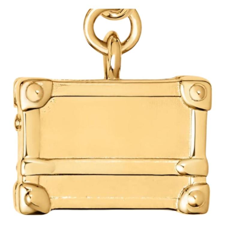 LOUIS VUITTON PETITE MALLE Metal Bag Accessory Women's Gold M03949