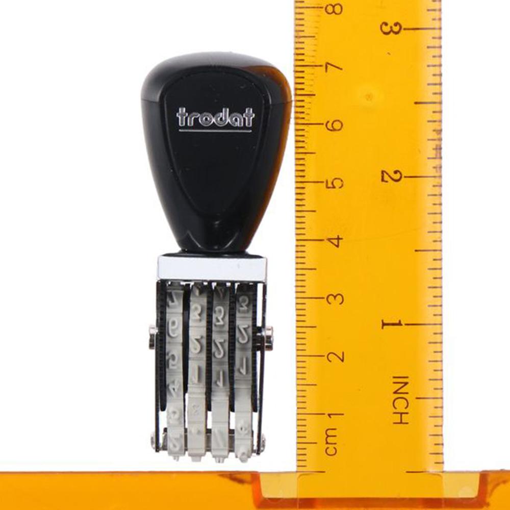 Personalized Roller Stamps Changeable Business Stamps Multi-Function Number Stamp Office