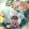 Acrylic Hanging Pendant with Lanyard Easy To Hang Animal Shaped Colorful Versatile Ornament Car Rearview Mirror Accessories