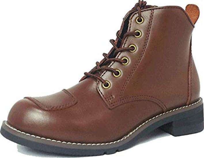 WILDWING Swallow Темно-коричневые мотоботы из натуральной кожи Стильные Идеально подходят для прогулок по городу Рекомендованы для начинающих 22.5см