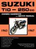 Книга Suzuki T10 1963-1967 Factory Workshop Manual