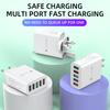 Новое зарядное устройство для мобильного телефона 5U8.0 с несколькими портами USB, европейские и американские правила, британская головка для быстрой зарядки, 5 В, 3 А, зарядная головка