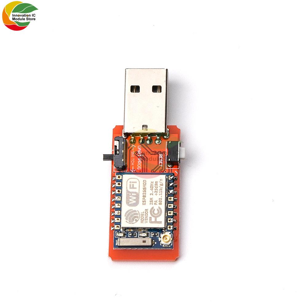 CH340G USB в ESP8266 ESP07 ESP-07 WiFi Беспроводной Модуль Конвертер Плата Разработки Программатор UART Адаптер 2.4GHz IPEX Антенна