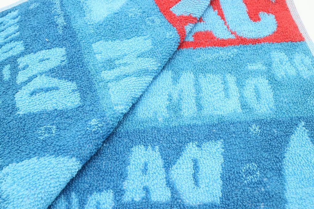 Marushin JAWS Dress Towel, W20 x H42cm (excluding loop), Jaws Blue, 100% Cotton, 4985001900