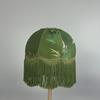 Handcrafted European-Style Tassel Lampshade for E27 Floor Lamp, Retro Bamboo Leaf Design, American Country Luxury