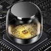 Портативная Bluetooth-совместимая колонка с 360° объемным звуком, глубоким басом, светодиодной подсветкой, аккумулятором 800 мАч, поддержкой USB и TF-карты для вечеринки на открытом воздухе