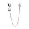 Original 925 Sterling Copper Charms Family Tree Love Heart Mom Pendant Beads Fit Brand Bracelets Necklaces Women DIY Zircon