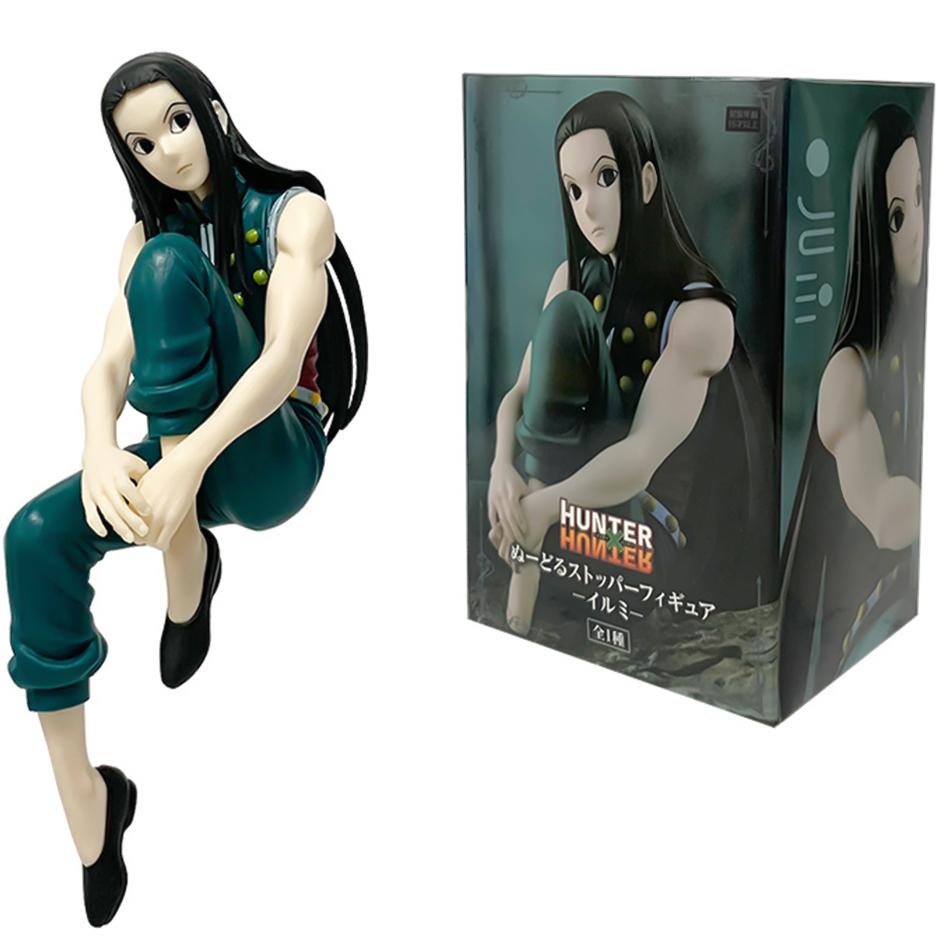 6 фигурок из ПВХ по аниме Hunter × Hunter: Фантомные солдаты, Крутая Райка, Гаярадос, Мираж, Джиджиджи Куроро и Гоку.