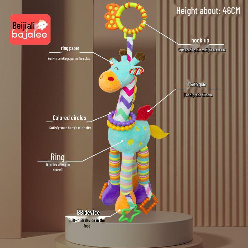 Подвесная погремушка-колокольчик для детской коляски и кроватки