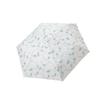 Aquas Hack Folding Umbrella Automatic Rain Umbrella Floral Pattern Brand Fiberglass Durable 54cm 10002058 Off White Open/Close Women's