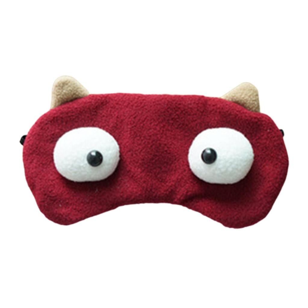 Cute Sleep Eye Mask Funny Sleeping Mask Comfortable with Elastic Strap Blackout