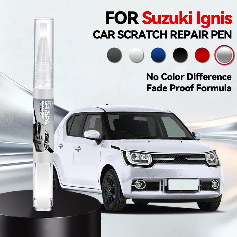 Ремонтный маркер для краски автомобиля для SUZUKI IGNIS 2000-2025, аксессуары для ремонта царапин краски, серый, оранжевый, черный, синий ZAM, желтый, серебристый