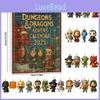 Адвент-календарь на тему дракона с акриловыми украшениями для празднования Рождества