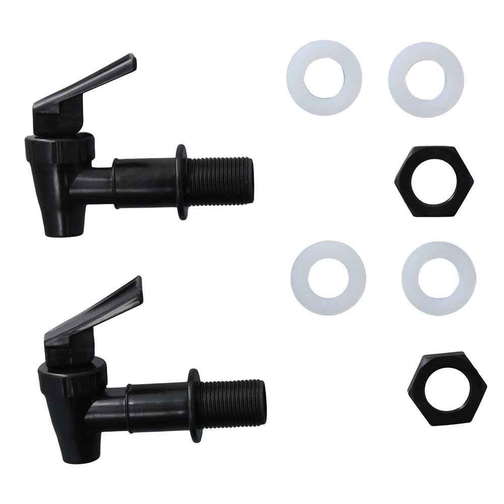 2 Pcs Replacement BPA-Free Plastic Faucet Jug Water Bottle Water Spigot