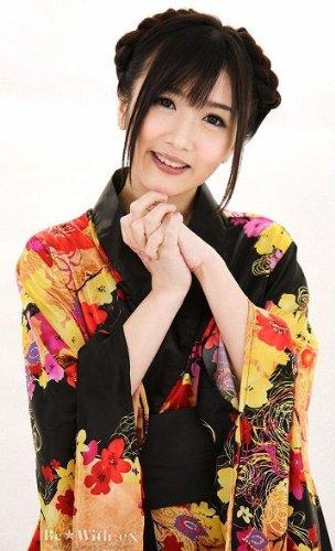 Ночная бабочка СЕКСУАЛЬНЫЙ японский узор кимоно костюм черный эмаки/взрослый